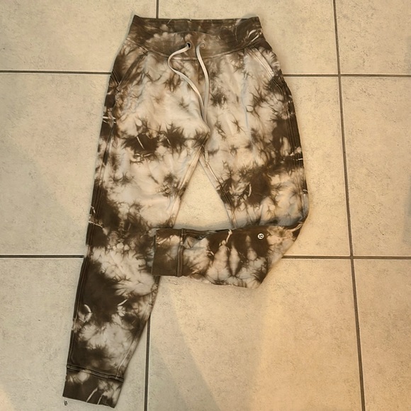 lululemon athletica Pants - Lululemon Ready To Rulu Tye Dye Joggers 4